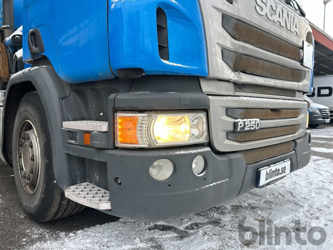 Pritsche LKW, Autokran Brädgårdsbil / SCANIA P250 / Nybesiktigad kran: das Bild 16 Pritsche LKW, Autokran Brädgårdsbil / SCANIA P250 / Nybesiktigad kran: das Bild 16