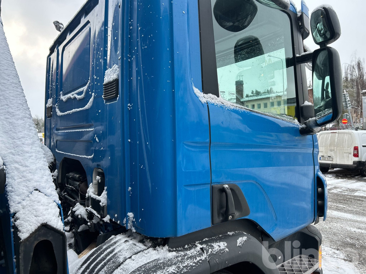 Pritsche LKW, Autokran Brädgårdsbil / SCANIA P250 / Nybesiktigad kran: das Bild 21 Pritsche LKW, Autokran Brädgårdsbil / SCANIA P250 / Nybesiktigad kran: das Bild 21