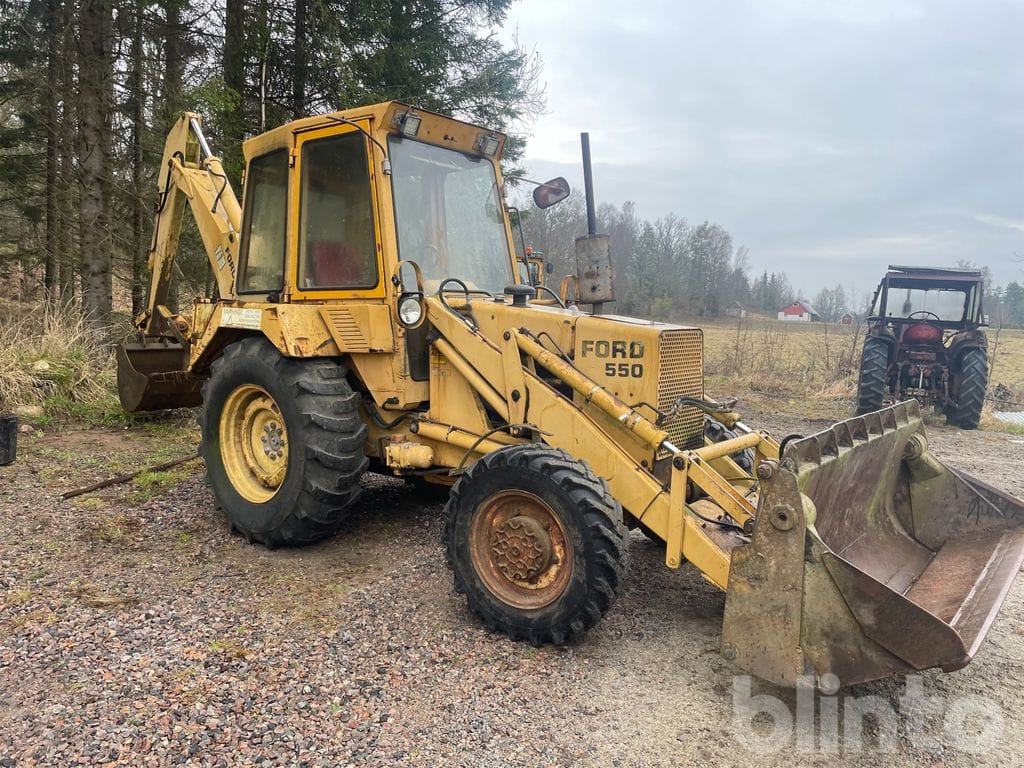 Ford 550CP - Baggerlader: das Bild 2 Ford 550CP - Baggerlader: das Bild 2