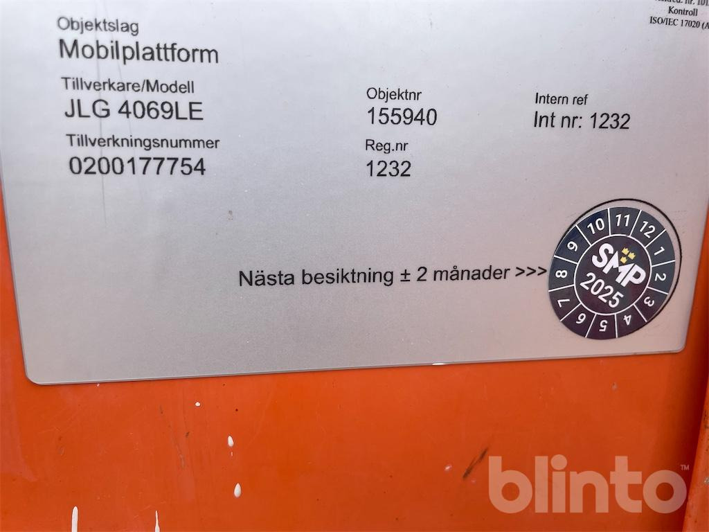 Scherenbühne JLG 4069LE: das Bild 43