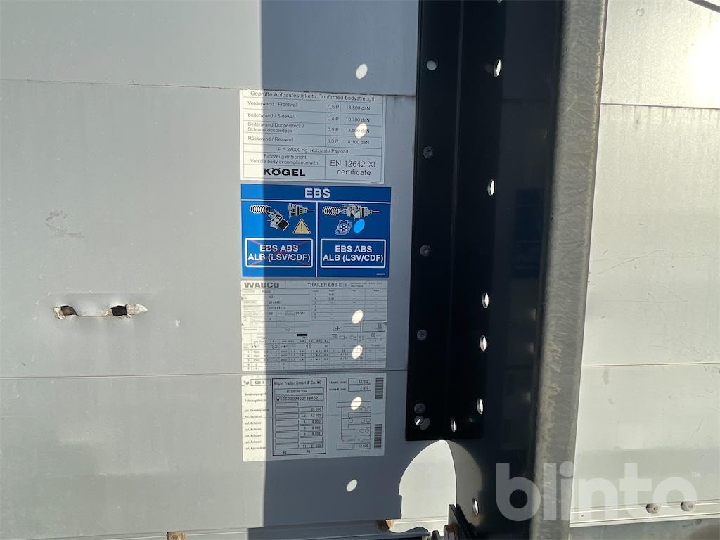 Kögel S24-1 (2015) - Planenauflieger: das Bild 5 Kögel S24-1 (2015) - Planenauflieger: das Bild 5