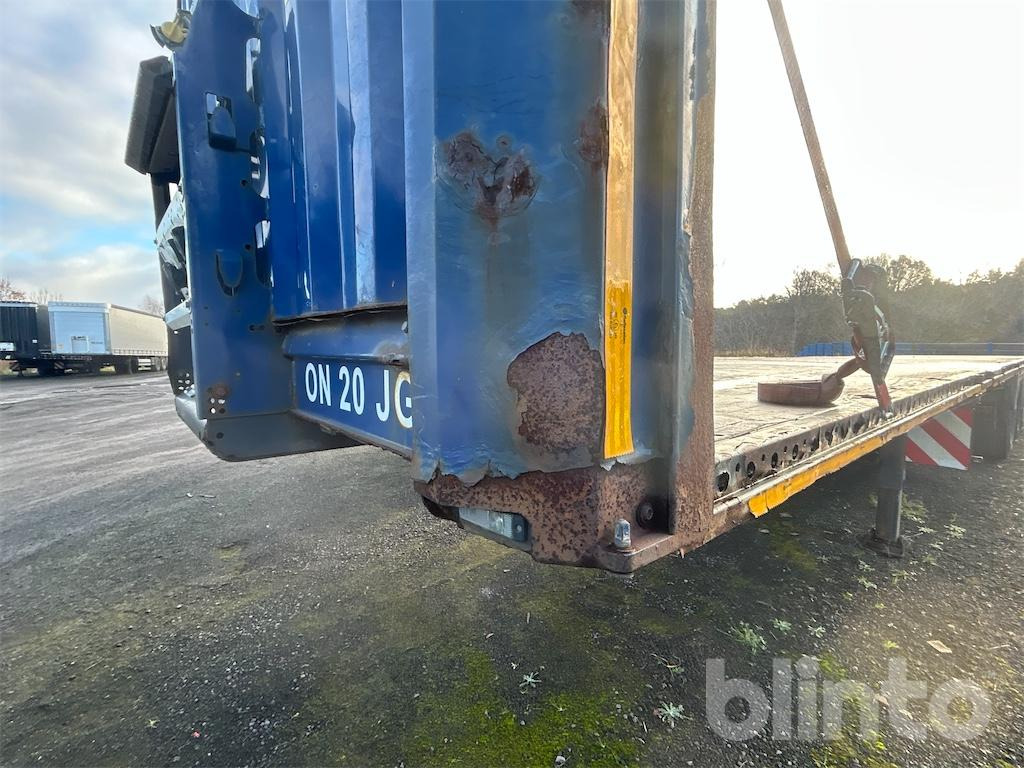 Pritschenauflieger/ Plattformauflieger Krone SD (2014): das Bild 28