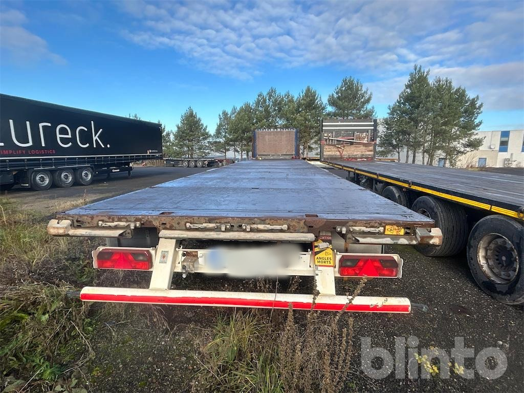 Pritschenauflieger/ Plattformauflieger Krone SD (2014): das Bild 14