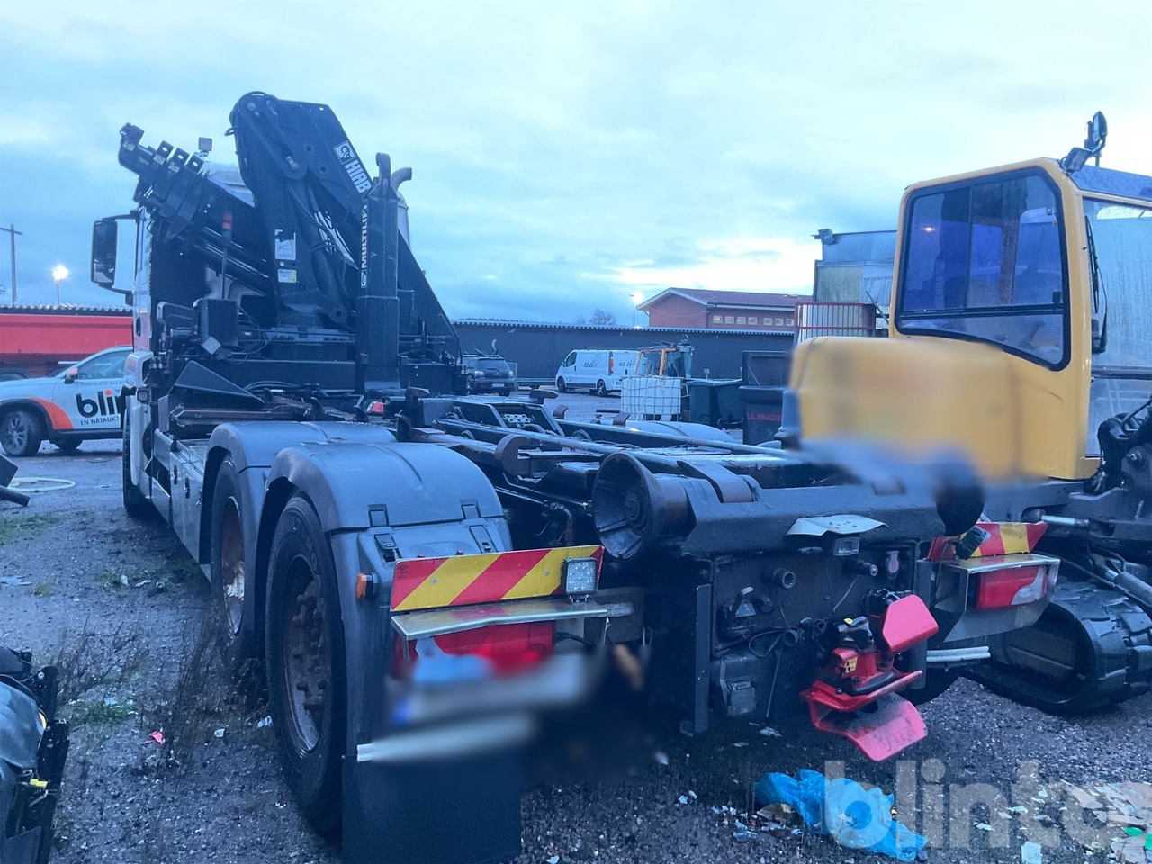 MAN TGS 26.440 6X2-2 BL - Abrollkipper, Autokran: das Bild 4 MAN TGS 26.440 6X2-2 BL - Abrollkipper, Autokran: das Bild 4