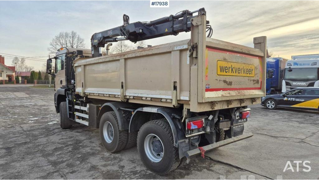MAN TGS 33.400 (2009) - Kipper, Autokran: das Bild 4 MAN TGS 33.400 (2009) - Kipper, Autokran: das Bild 4