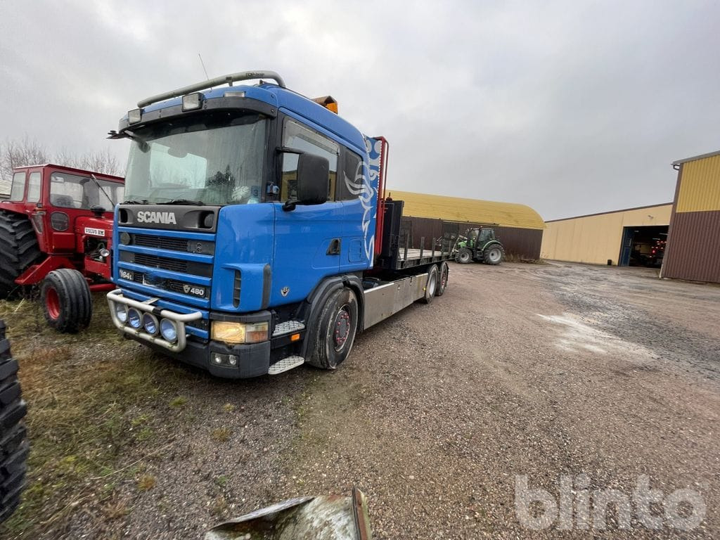 SCANIA R164L480 Jubuleum - Abrollkipper: das Bild 1 SCANIA R164L480 Jubuleum - Abrollkipper: das Bild 1