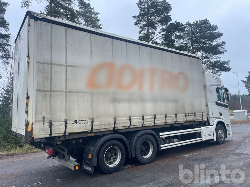 SCANIA R580 B6X2NB Nextgen - Plane LKW: das Bild 3 SCANIA R580 B6X2NB Nextgen - Plane LKW: das Bild 3