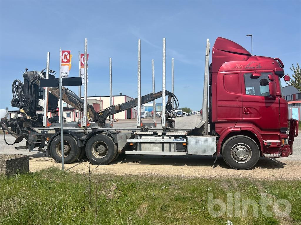 SCANIA R580 - Jonsered 1080 79R - Holztransporter, Autokran: das Bild 5 SCANIA R580 - Jonsered 1080 79R - Holztransporter, Autokran: das Bild 5