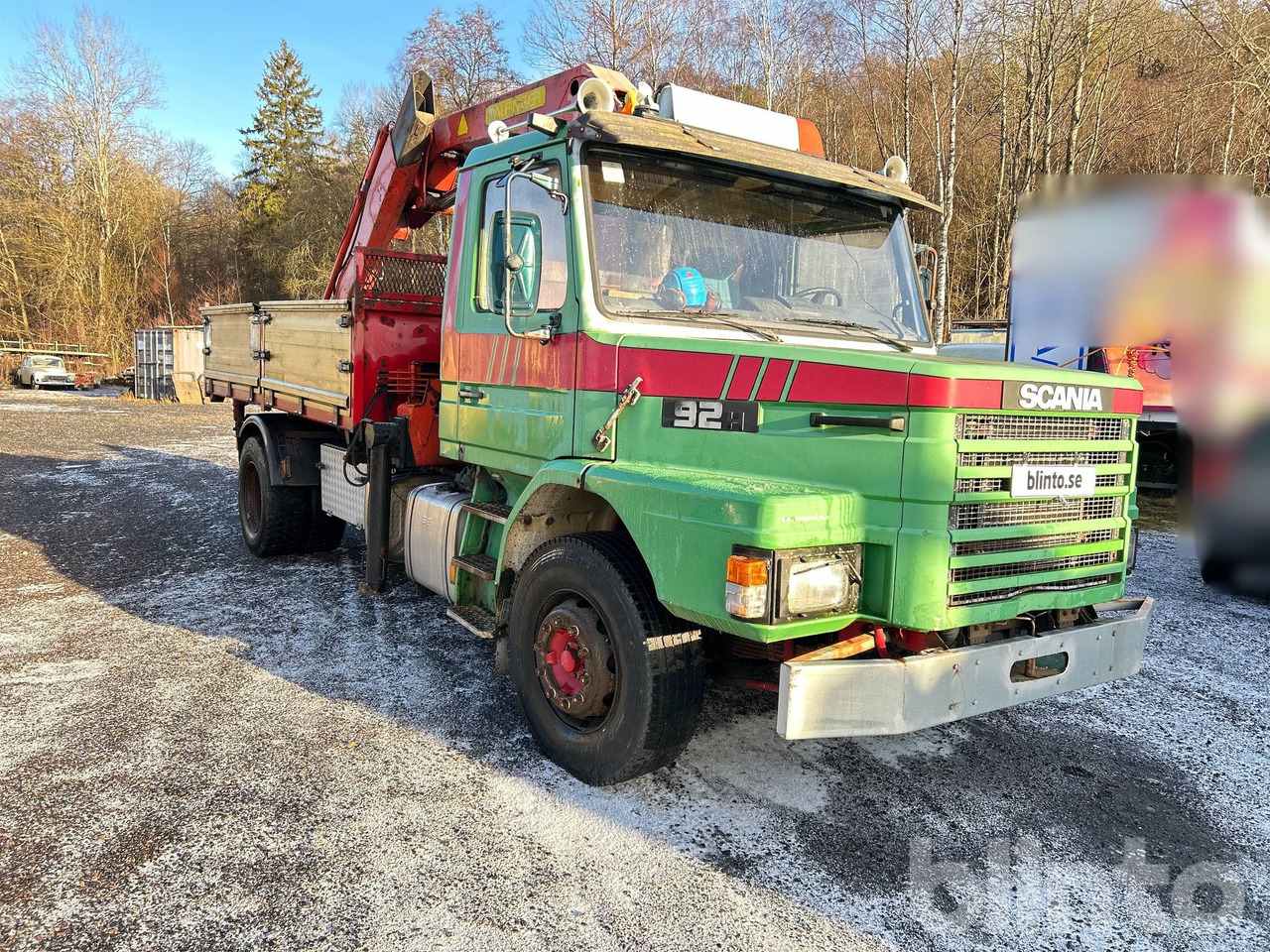 SCANIA T 924 4X2 Kranbil - Pritsche LKW, Autokran: das Bild 2 SCANIA T 924 4X2 Kranbil - Pritsche LKW, Autokran: das Bild 2