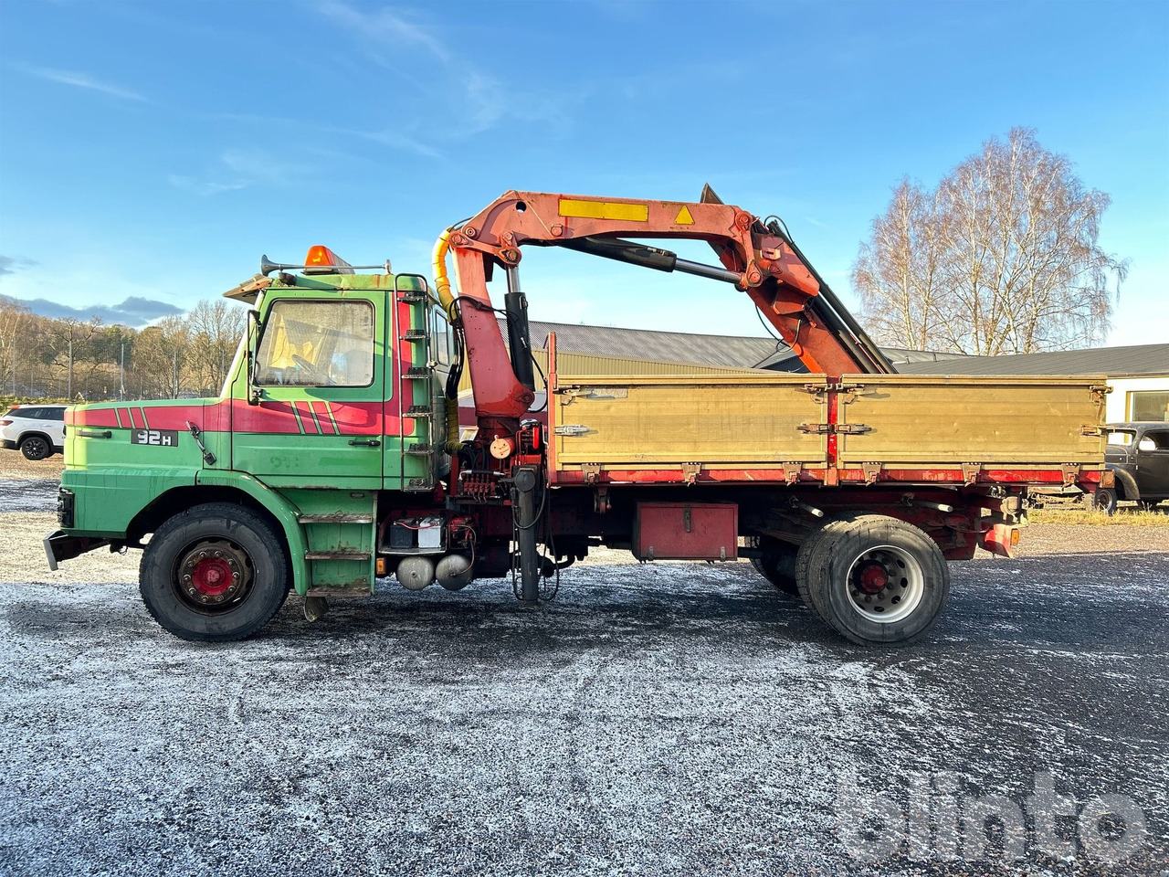 SCANIA T 924 4X2 Kranbil - Pritsche LKW, Autokran: das Bild 3 SCANIA T 924 4X2 Kranbil - Pritsche LKW, Autokran: das Bild 3