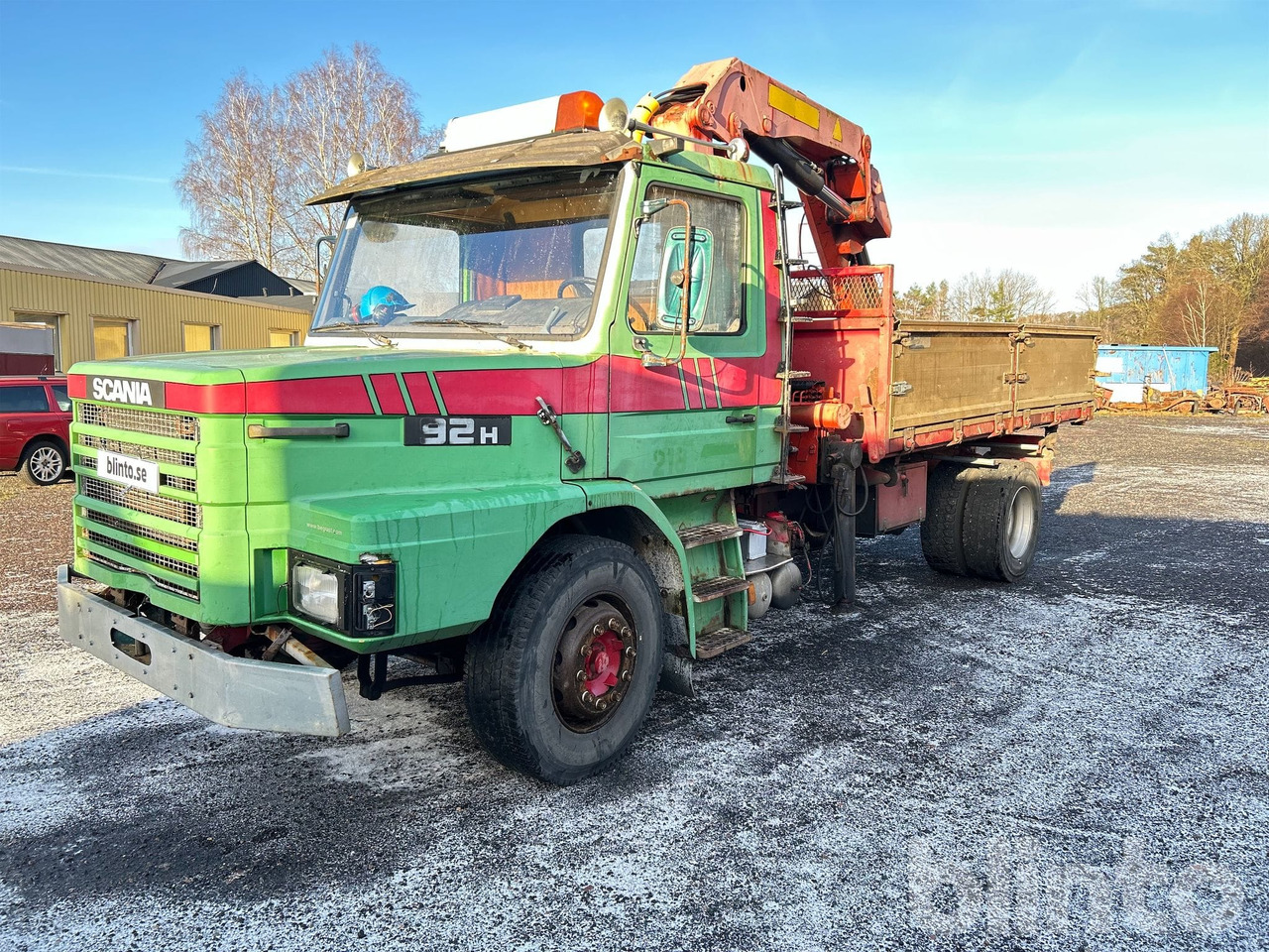 SCANIA T 924 4X2 Kranbil - Pritsche LKW, Autokran: das Bild 1 SCANIA T 924 4X2 Kranbil - Pritsche LKW, Autokran: das Bild 1