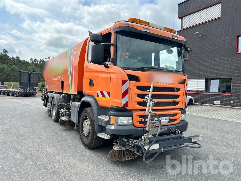 Scania G 490 mit Kobit K10 (2016) - Kehrmaschine: das Bild 2 Scania G 490 mit Kobit K10 (2016) - Kehrmaschine: das Bild 2