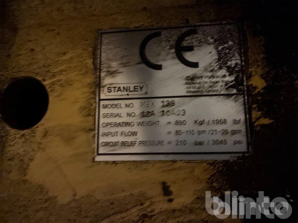 Stanley MBX138 - Hydraulikhammer: das Bild 3 Stanley MBX138 - Hydraulikhammer: das Bild 3