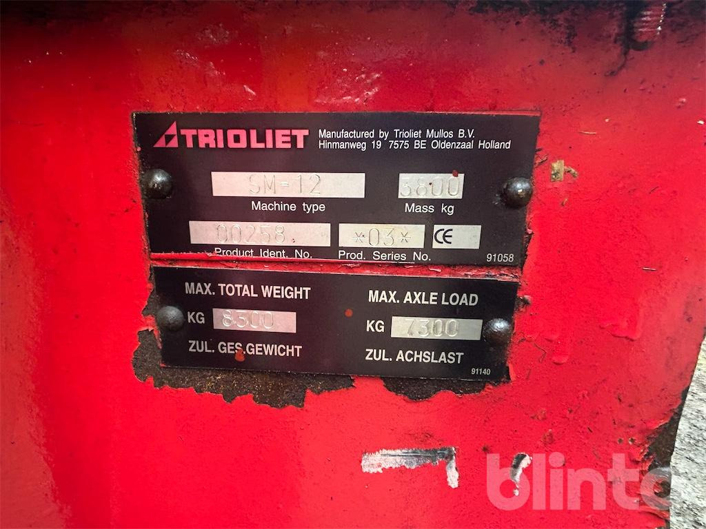 Triolet Solomix SM-12 (2003) - Futtermischwagen: das Bild 5 Triolet Solomix SM-12 (2003) - Futtermischwagen: das Bild 5