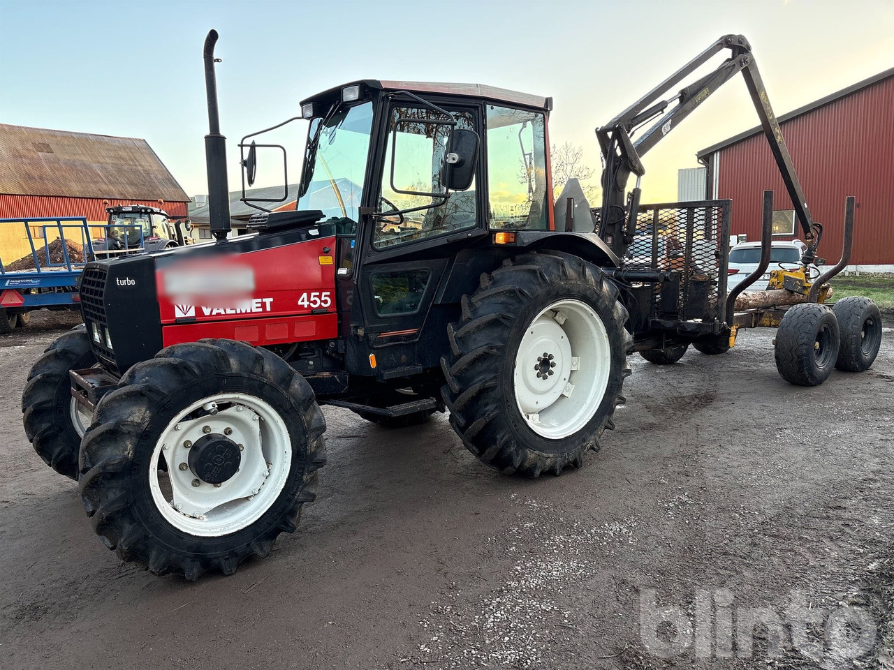 VALMET 455-4 - Traktor: das Bild 1 VALMET 455-4 - Traktor: das Bild 1