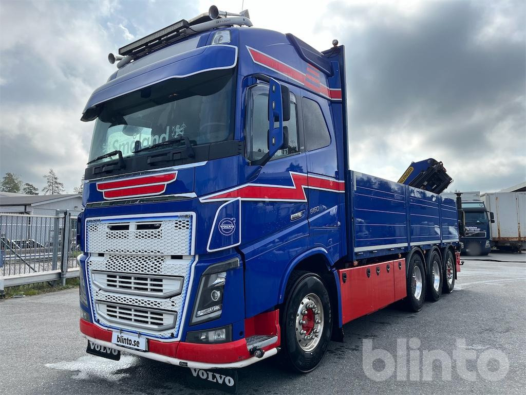VOLVO FH 16 650 med fällbara sidor samt 4 hydrauliska utskjut - Pritsche LKW, Autokran: das Bild 1 VOLVO FH 16 650 med fällbara sidor samt 4 hydrauliska utskjut - Pritsche LKW, Autokran: das Bild 1