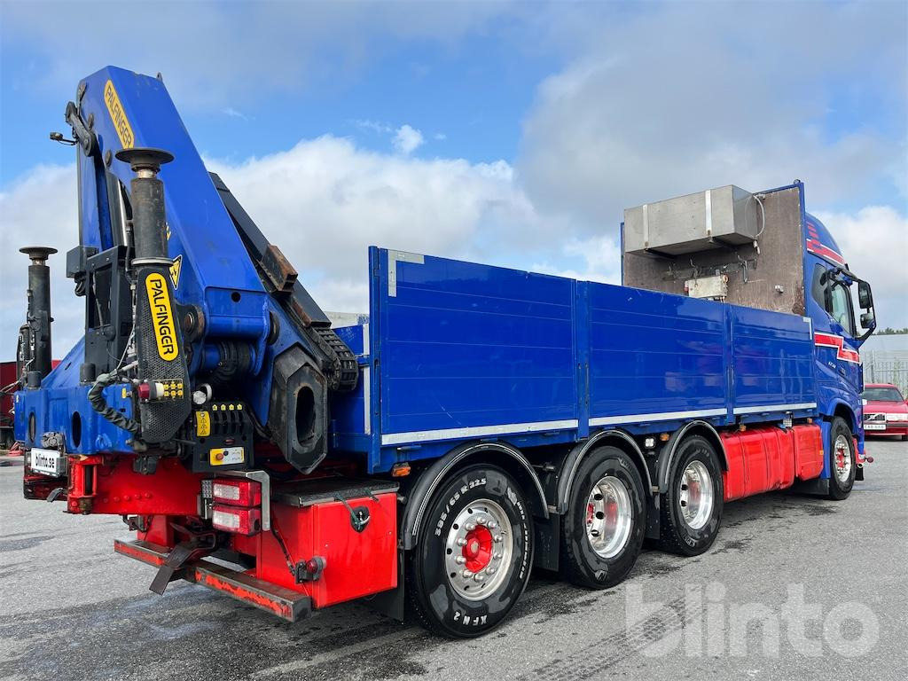 VOLVO FH 16 650 med fällbara sidor samt 4 hydrauliska utskjut - Pritsche LKW, Autokran: das Bild 5 VOLVO FH 16 650 med fällbara sidor samt 4 hydrauliska utskjut - Pritsche LKW, Autokran: das Bild 5