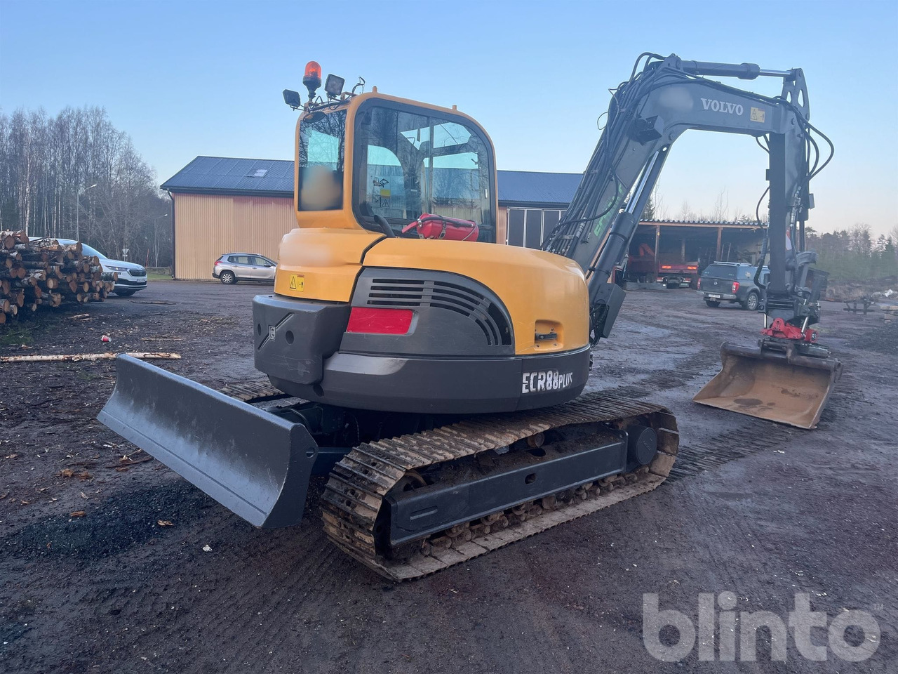 Volvo ECR88PLUS - Kettenbagger: das Bild 5 Volvo ECR88PLUS - Kettenbagger: das Bild 5