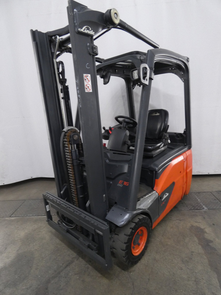 Linde E16 - Elektrostapler: das Bild 1 Linde E16 - Elektrostapler: das Bild 1