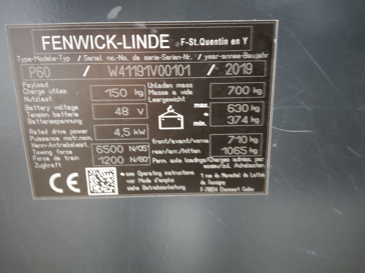 Linde P60 - Schleppfahrzeug: das Bild 4 Linde P60 - Schleppfahrzeug: das Bild 4