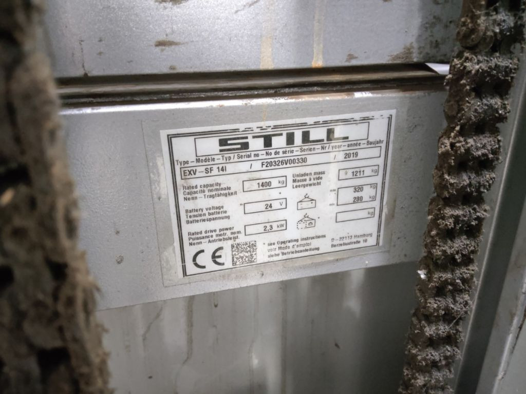 Still EXV-SF14I - Hochhubwagen: das Bild 5 Still EXV-SF14I - Hochhubwagen: das Bild 5