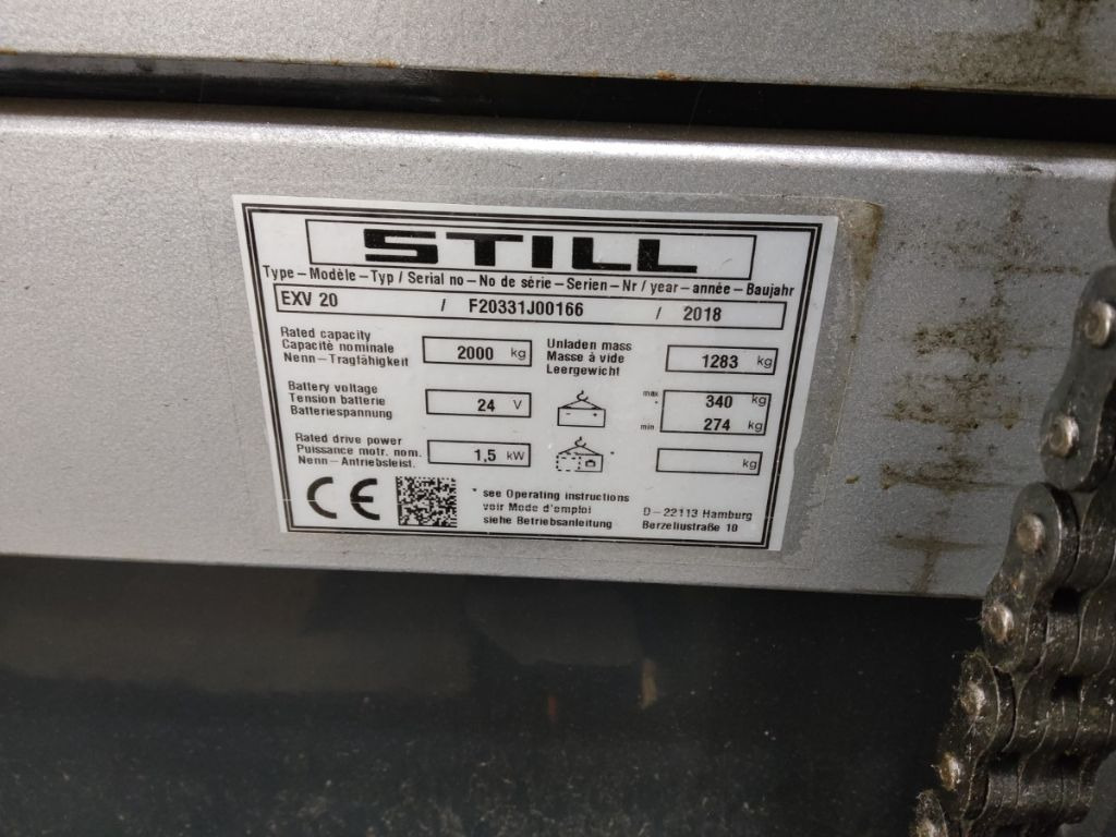 Still EXV20 - Hochhubwagen: das Bild 5 Still EXV20 - Hochhubwagen: das Bild 5