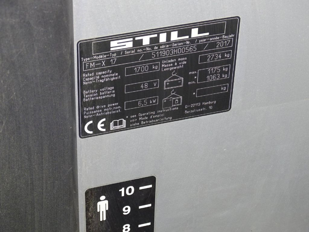 Still FM-X17 - Schubmaststapler: das Bild 5 Still FM-X17 - Schubmaststapler: das Bild 5