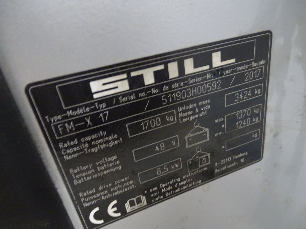 Still FM-X17 - Schubmaststapler: das Bild 4 Still FM-X17 - Schubmaststapler: das Bild 4