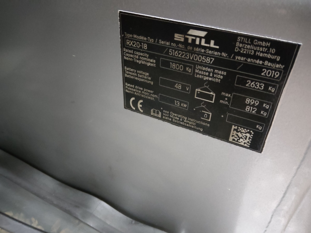 Still RX20-18 - Elektrostapler: das Bild 5 Still RX20-18 - Elektrostapler: das Bild 5