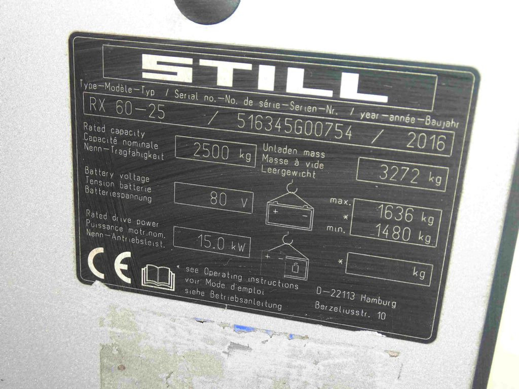 Still RX60-25 - Elektrostapler: das Bild 5 Still RX60-25 - Elektrostapler: das Bild 5
