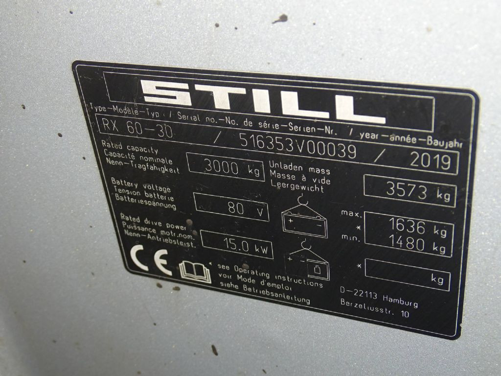 Still RX60-30 - Elektrostapler: das Bild 5 Still RX60-30 - Elektrostapler: das Bild 5