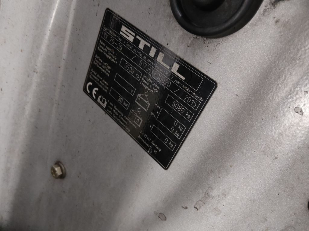 Still RX70-35 - Dieselstapler: das Bild 5 Still RX70-35 - Dieselstapler: das Bild 5