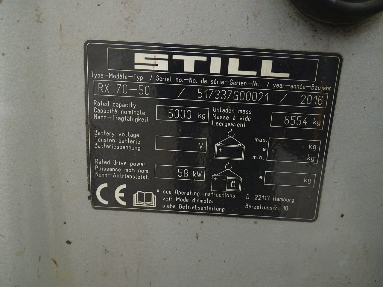 Gabelstapler Still RX70-50T: das Bild 9