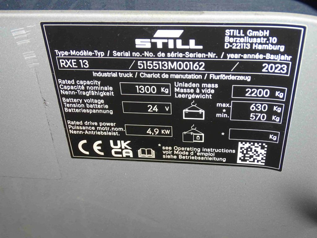 Still RXE13 - Elektrostapler: das Bild 5 Still RXE13 - Elektrostapler: das Bild 5