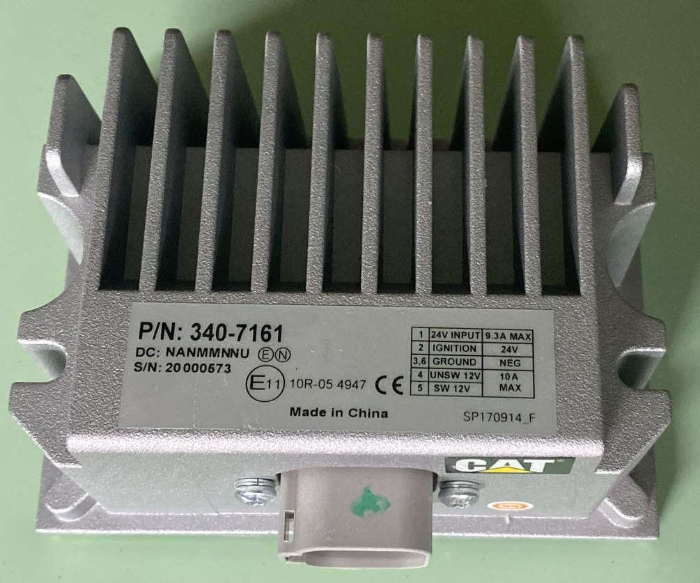 CATERPILLAR 340-7161 24 Volt to 12 Volt Power Converter - Ersatzteile für Bagger: das Bild 1 CATERPILLAR 340-7161 24 Volt to 12 Volt Power Converter - Ersatzteile für Bagger: das Bild 1