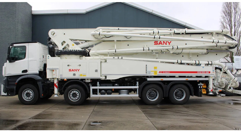 Mercedes-Benz Arocs 4140 8x4 Sany SY43 Concrete pump Build by Putzmeister - Betonpumpe: das Bild 2 Mercedes-Benz Arocs 4140 8x4 Sany SY43 Concrete pump Build by Putzmeister - Betonpumpe: das Bild 2