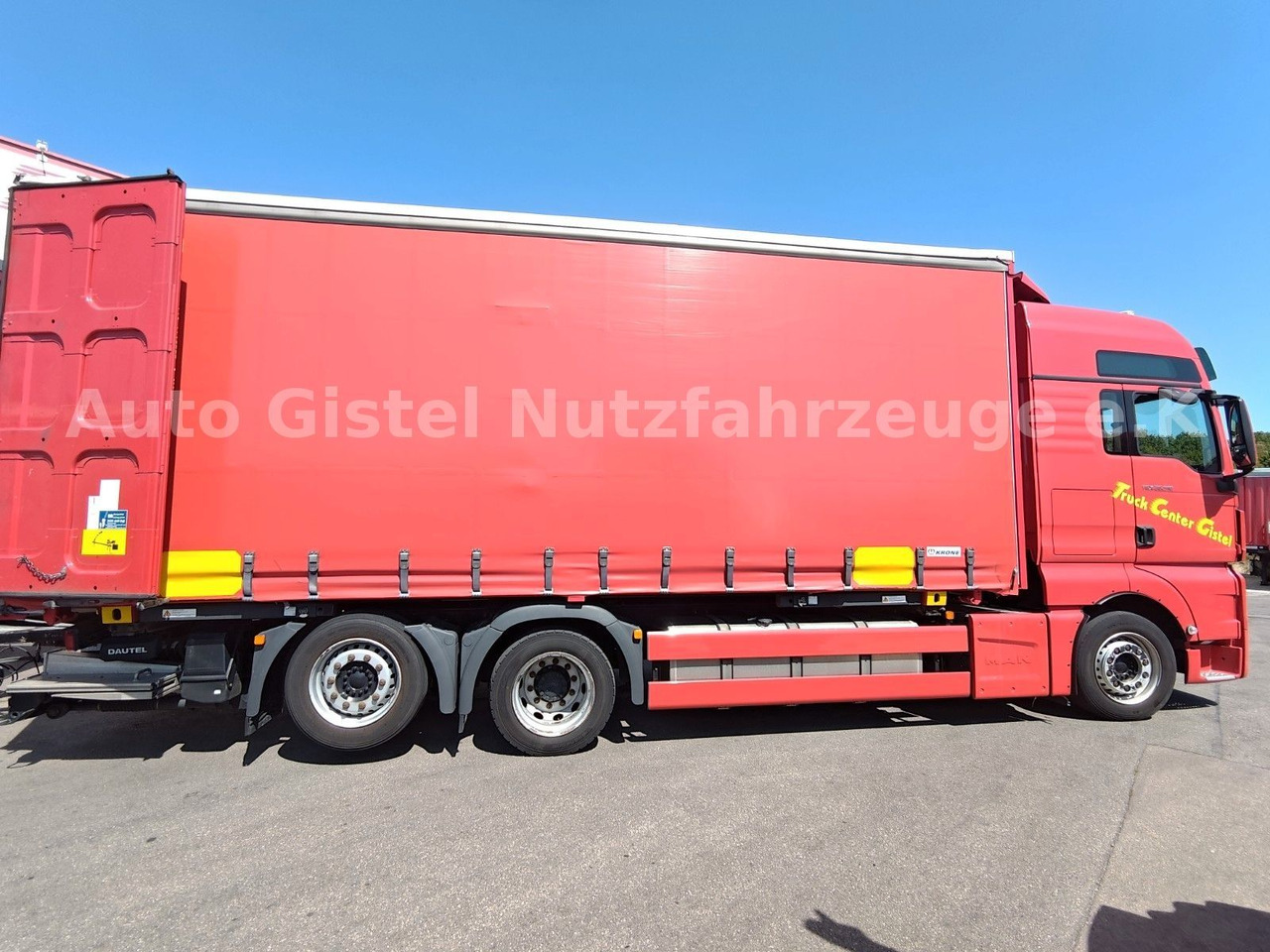 MAN TGX 26.510 6x2-4 LL*WB*Krone AZ18 + Krone WP7.3 - Containerwagen/ Wechselfahrgestell LKW: das Bild 4 MAN TGX 26.510 6x2-4 LL*WB*Krone AZ18 + Krone WP7.3 - Containerwagen/ Wechselfahrgestell LKW: das Bild 4