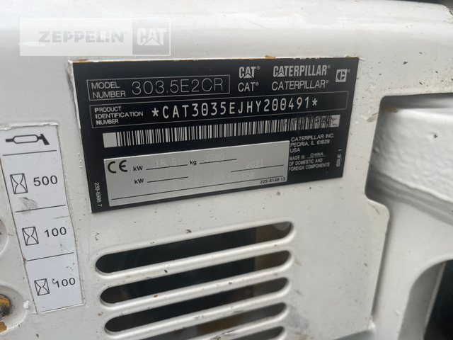 Minibagger Cat 303.5ECR: das Bild 8