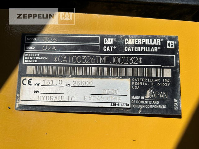 Cat 326-07A - Kettenbagger: das Bild 5 Cat 326-07A - Kettenbagger: das Bild 5