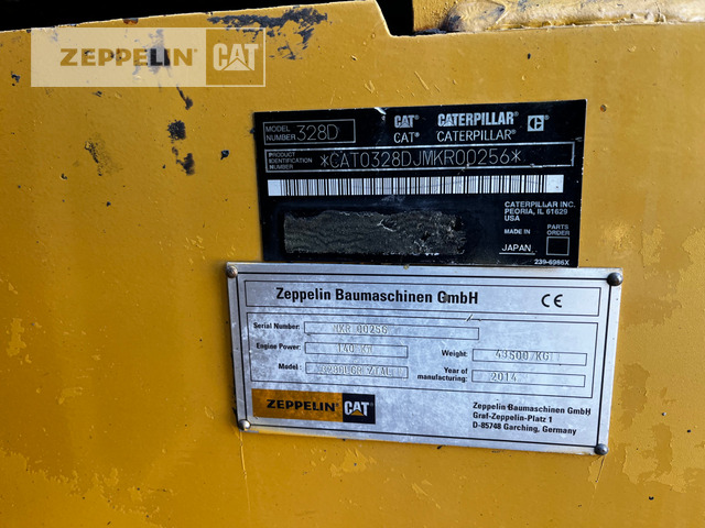 Cat 328DTUNNEL - Tunnelbohrmaschine: das Bild 2 Cat 328DTUNNEL - Tunnelbohrmaschine: das Bild 2