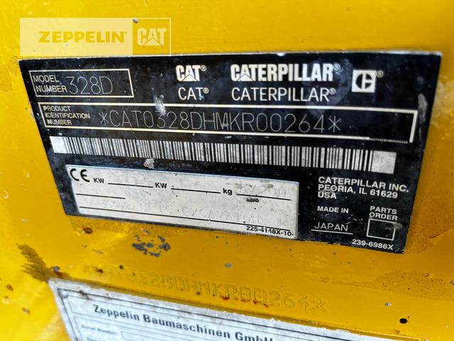 Cat 328DTUNNEL - Tunnelbohrmaschine: das Bild 2 Cat 328DTUNNEL - Tunnelbohrmaschine: das Bild 2