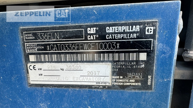 Cat 336FLNSB - Umschlagbagger: das Bild 5 Cat 336FLNSB - Umschlagbagger: das Bild 5