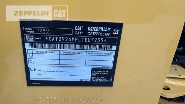 Cat 926M - Radlader: das Bild 5 Cat 926M - Radlader: das Bild 5