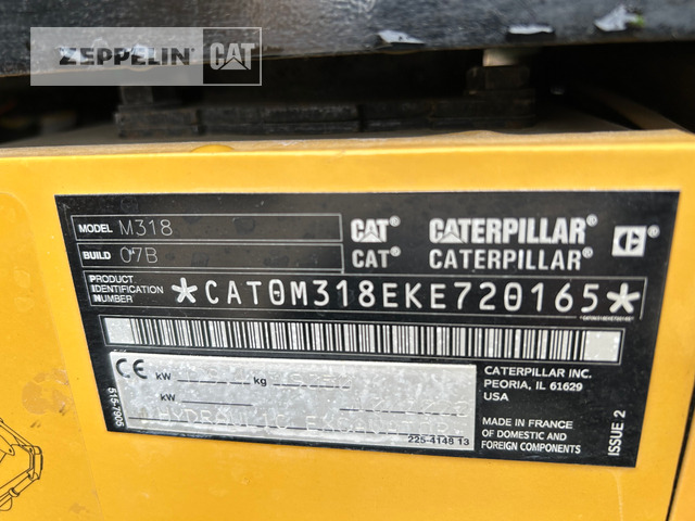 Cat M318-07A - Mobilbagger: das Bild 5 Cat M318-07A - Mobilbagger: das Bild 5