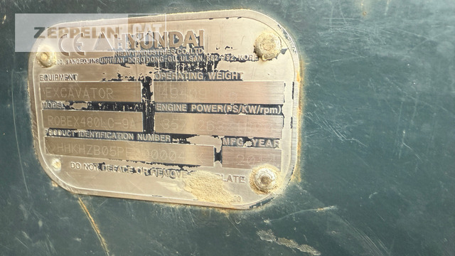 Hyundai R480LC-9 - Kettenbagger: das Bild 5 Hyundai R480LC-9 - Kettenbagger: das Bild 5