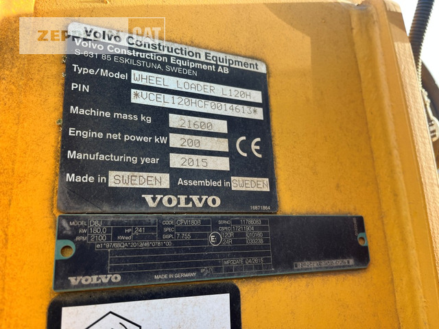 Volvo L120H - Radlader: das Bild 2 Volvo L120H - Radlader: das Bild 2