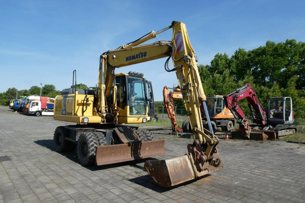 KOMATSU HANOMAG Mobilbagger PW140-7 Mobilbagger - Mobilbagger: das Bild 1 KOMATSU HANOMAG Mobilbagger PW140-7 Mobilbagger - Mobilbagger: das Bild 1