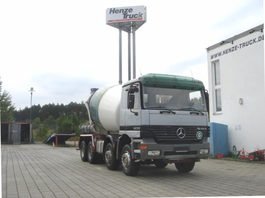 MERCEDES-BENZ Actros 3235 B 8x4 Betonmischer Stetter 9m³ -Deutsch - LKW: das Bild 1 MERCEDES-BENZ Actros 3235 B 8x4 Betonmischer Stetter 9m³ -Deutsch - LKW: das Bild 1