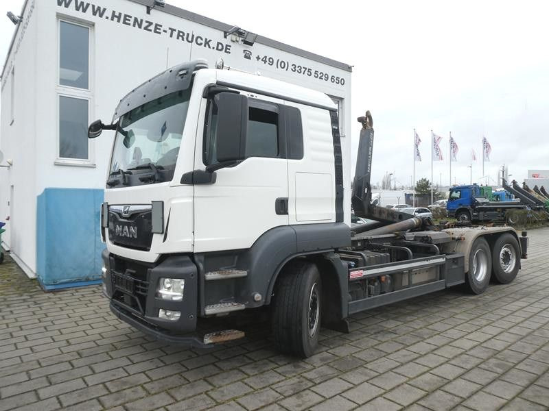 MAN TG-S 26.460 6x2-2 BL Abrollkipper Meiller, Funk - Abrollkipper: das Bild 1 MAN TG-S 26.460 6x2-2 BL Abrollkipper Meiller, Funk - Abrollkipper: das Bild 1