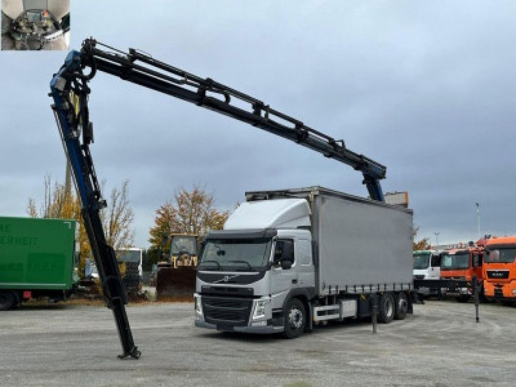 Volvo FM 420 6x2 Pritsche Heckkran 27m/t,Funk,Jib ,E6 - Autokran, Plane LKW: das Bild 1 Volvo FM 420 6x2 Pritsche Heckkran 27m/t,Funk,Jib ,E6 - Autokran, Plane LKW: das Bild 1
